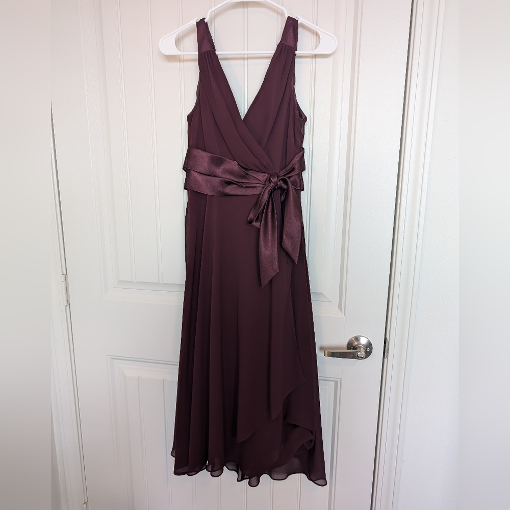Jones Wear Dress Maroon Sz 8 Prom Formal Bridesmaid
